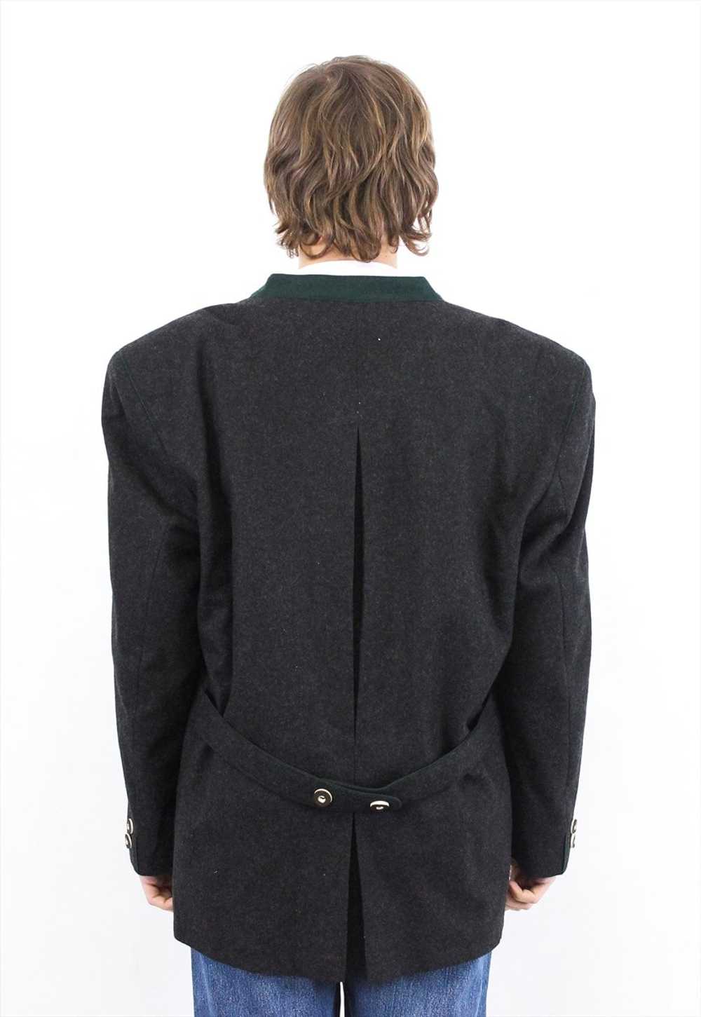 TAUPLITZ Trachten UK 40S Blazer Wool Coat Jacket … - image 5