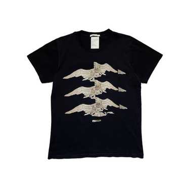Helmut Lang Distorted graphic tee