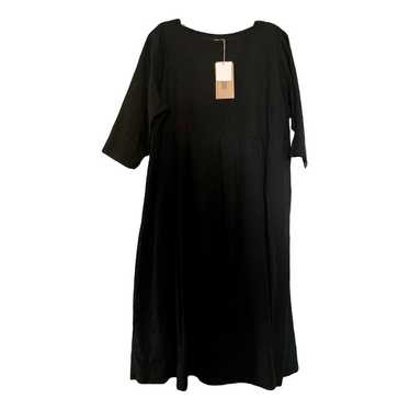 Ichi Linen mid-length dress