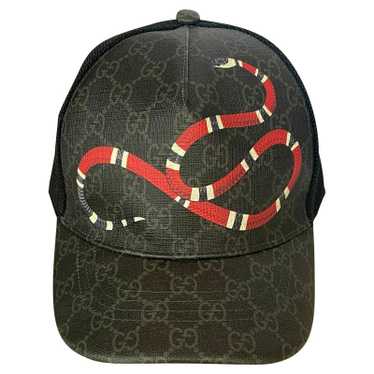 Cloth cap Gucci Black size L International in Cloth - 25426679