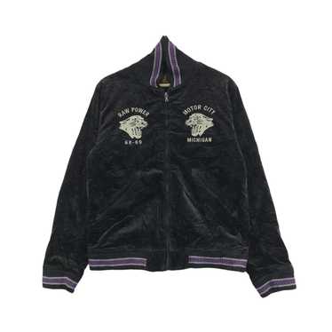 RAW POWER HYSTERIC GLAMOUR スカジャン DRAGON LADY TOUR刺繍 スカジャン|HYSTERIC GLAMOUR MEN
