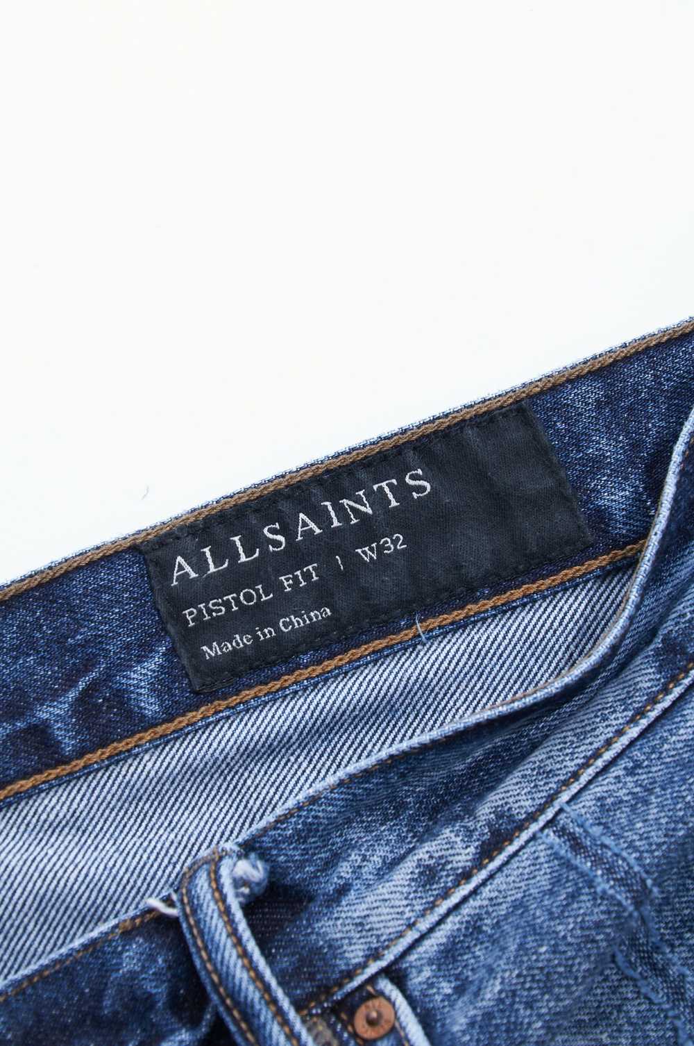 Allsaints ALLSAINTS Raw Jeans Navy Denim Cotton F… - image 5