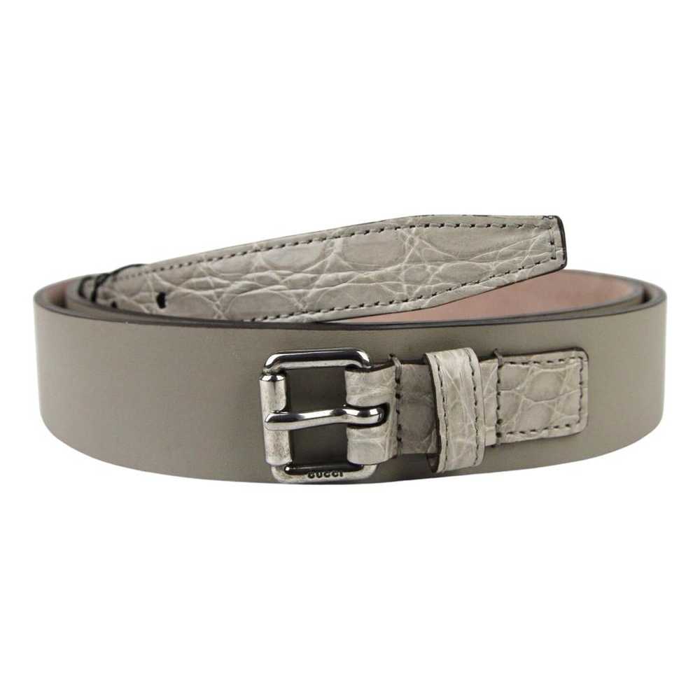Gucci Crocodile belt - image 1