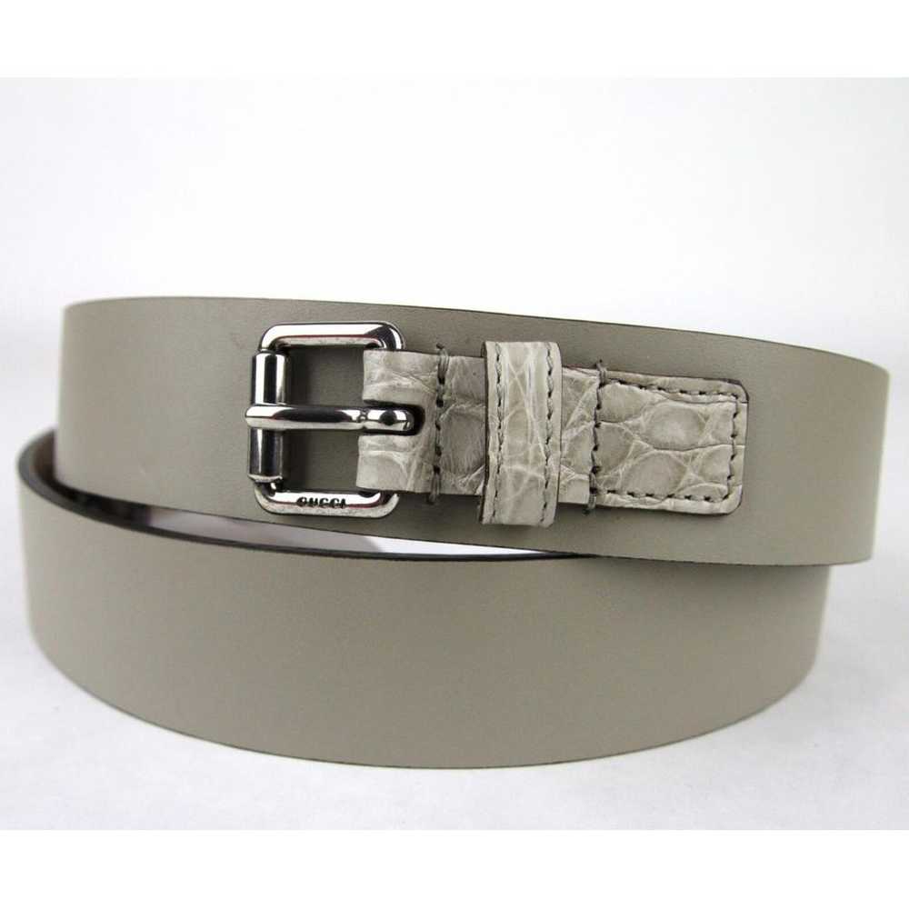Gucci Crocodile belt - image 2