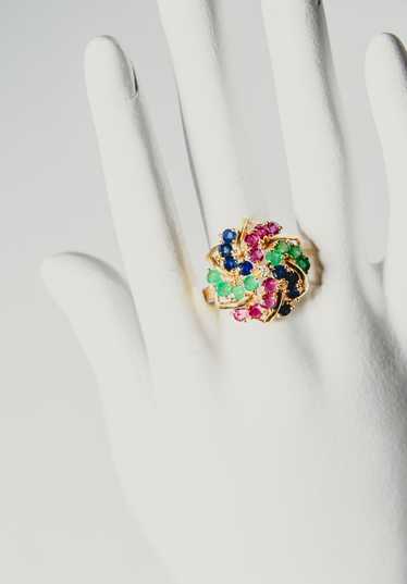 Precious Gems Cocktail Ring