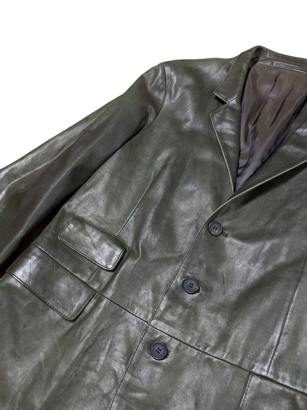 Neil Barrett Neil Barret Genuine Leather Jacket - image 3