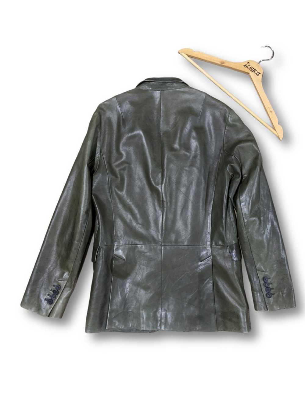 Neil Barrett Neil Barret Genuine Leather Jacket - image 4