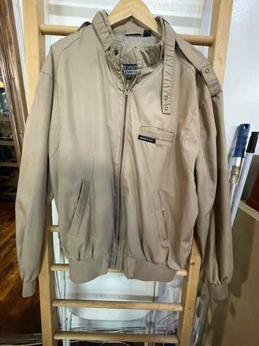 Vintage Members Only Jacket Classic Style Beige Size XL Long #11978