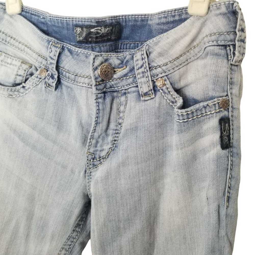 Silver Jeans Co. Silver Jeans Womens 27X32 Denim … - image 4
