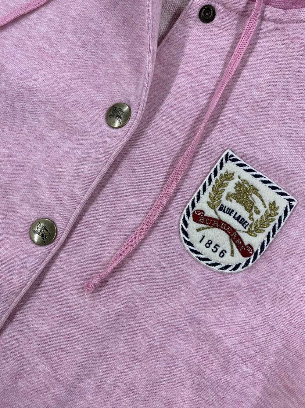 Burberry Burberry Pink Snap Hoodie Sweatshirt - image 2