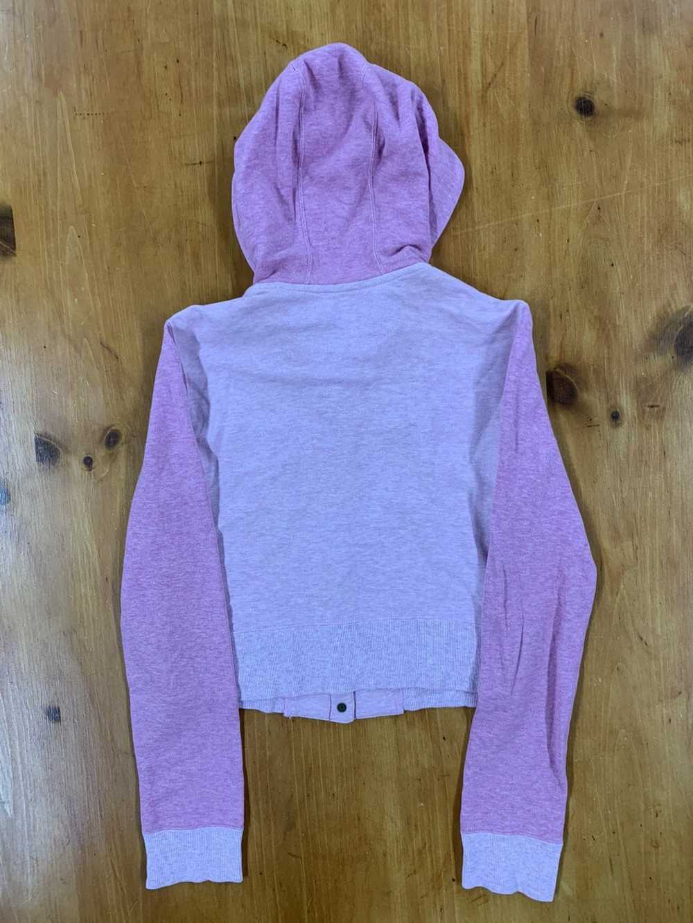 Burberry Burberry Pink Snap Hoodie Sweatshirt - image 6