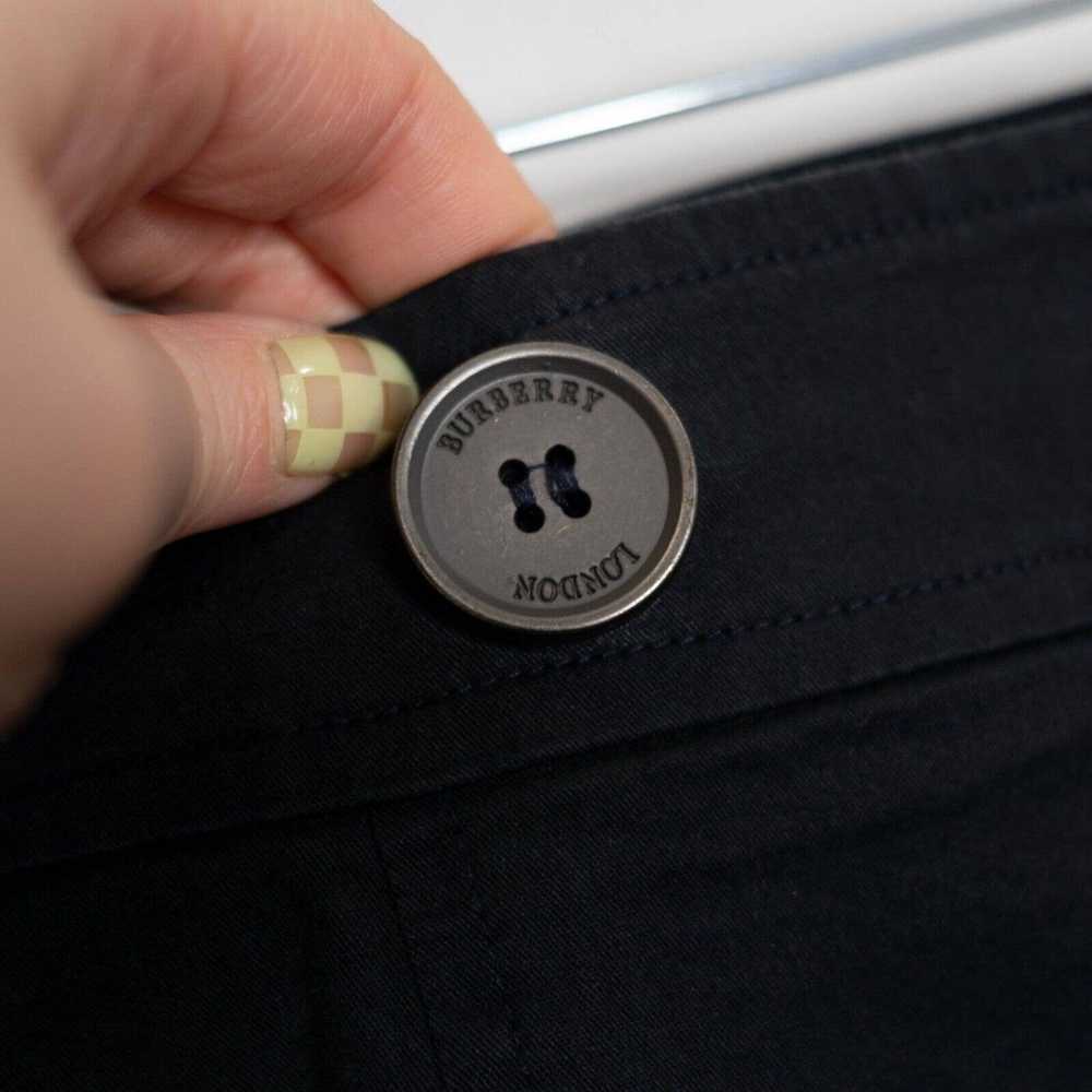 Burberry Logo Button Cargo Pencil Skirt - image 4