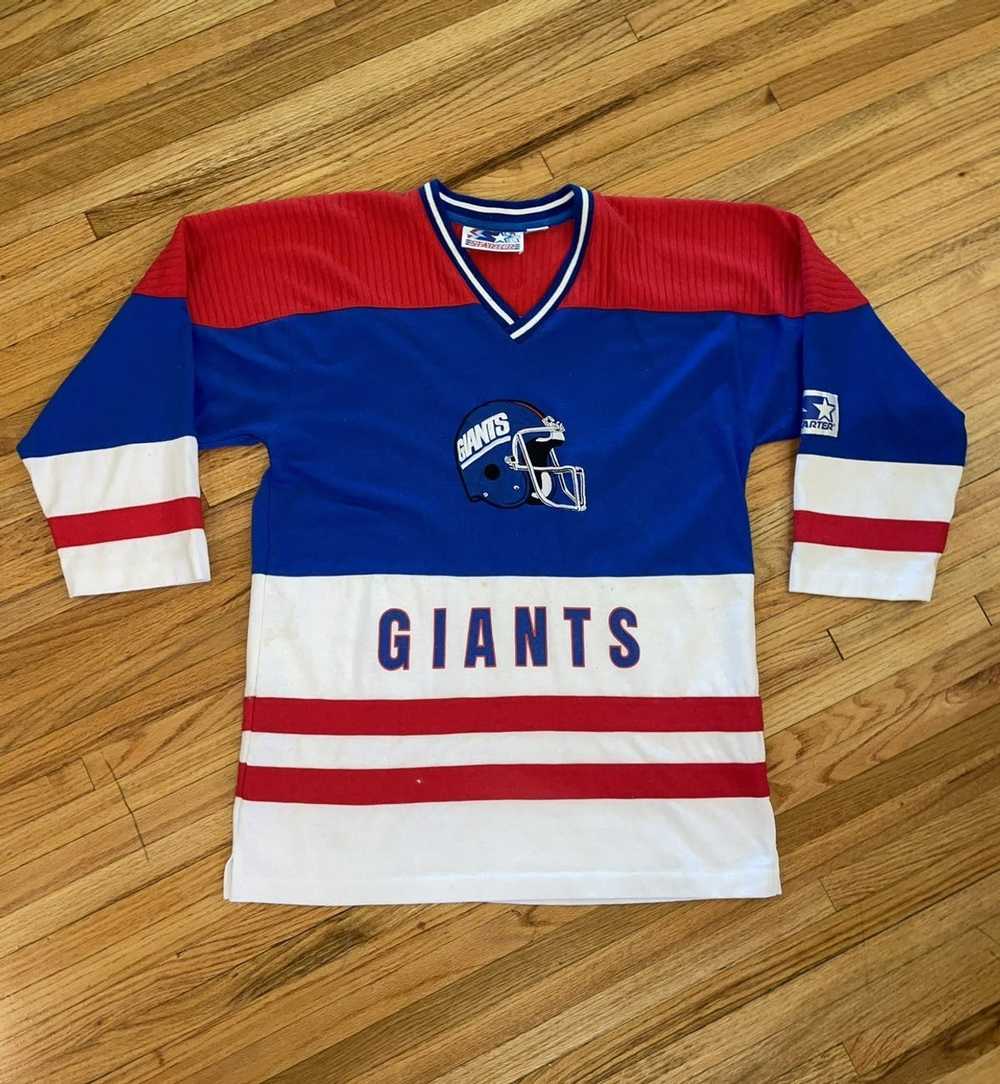 New York Giants Throwback Hockey Starter Jersey size X Large Nice!