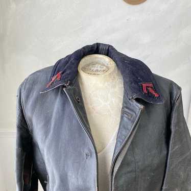Fireman jacket leather jacket - Gem