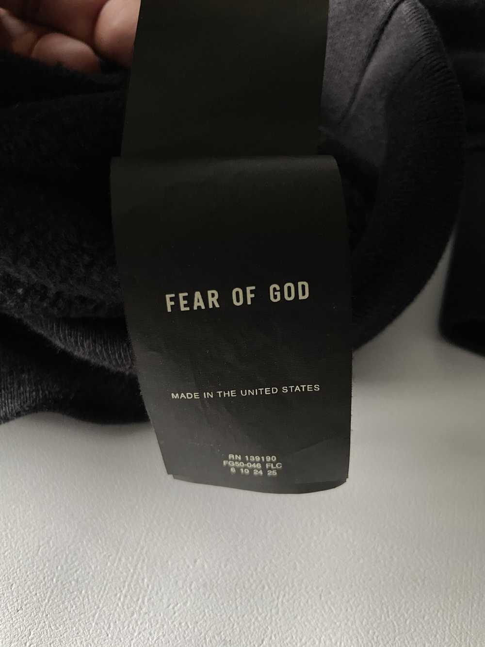 Fear of God FEAR OF GOD Black 'Baseball' Hoodie - image 7