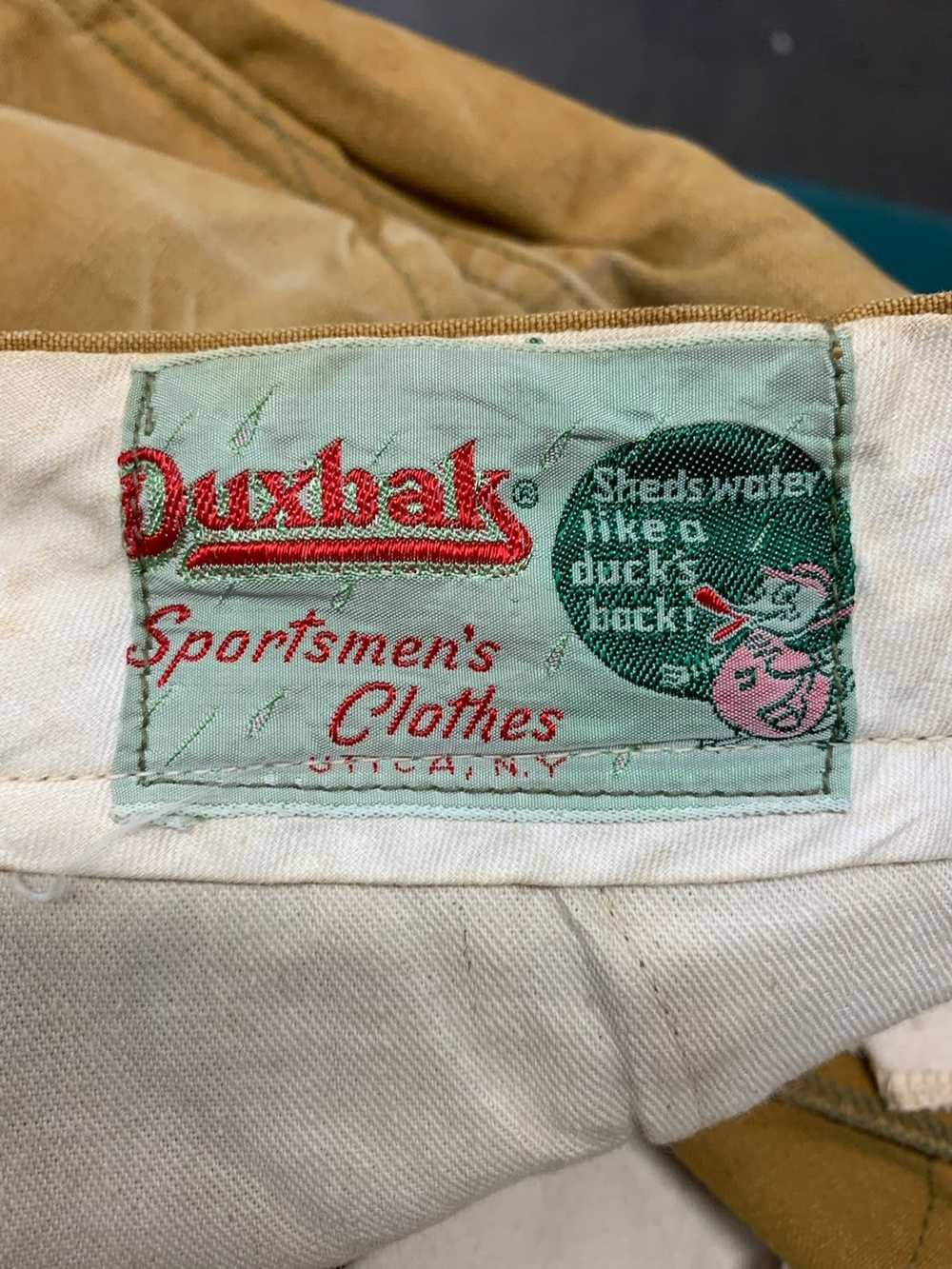 Vintage Vintage 1970s Duxbak Canvas Pants 38 x 29 - image 3