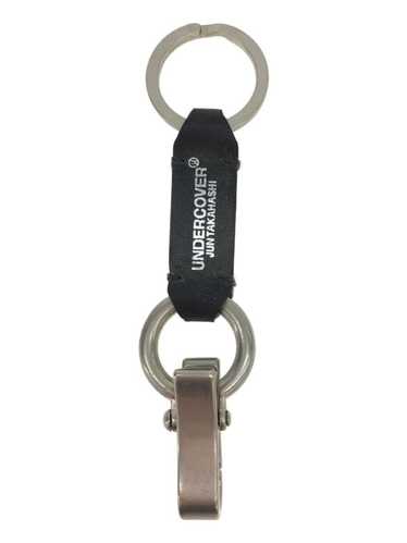 Undercover Logo Leather Carabiner Keychain