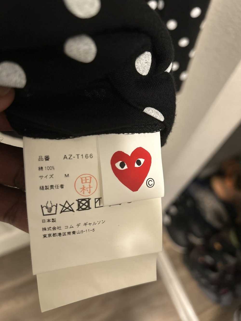 CDG CDG CDG Comme Des Garçons Play Polka Dot prin… - image 2