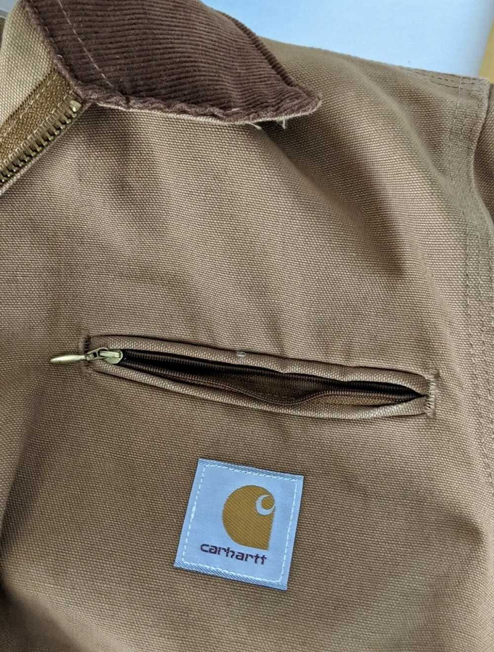 Carhartt Vintage UNLINED Carhartt Detroit Work Ja… - image 10