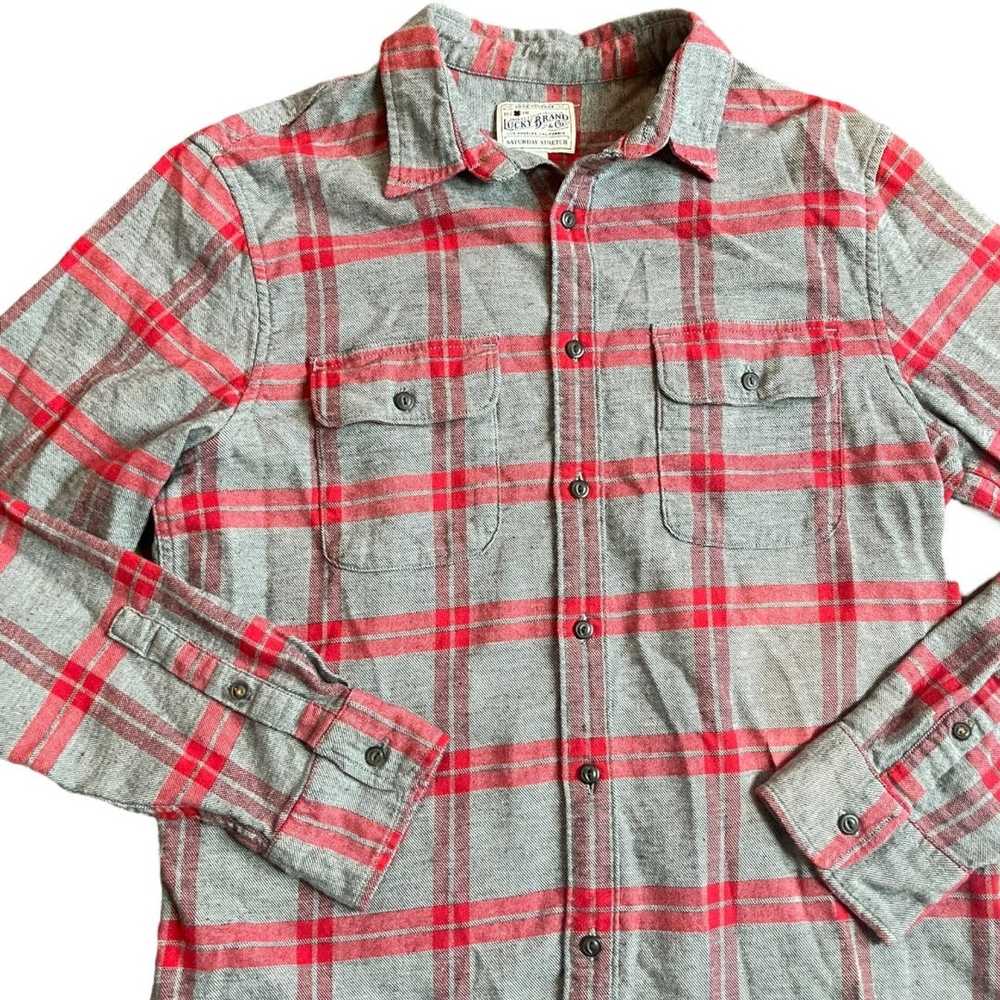 Lucky Brand Lucky Brand Men’s Button Down Flannel - image 3