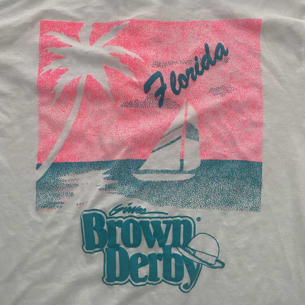 Vintage Vintage 90s Florida Girves Brown Derby Sh… - image 6