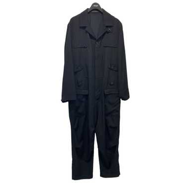 ヨウジヤマモトプールオム　18aw　ウールギャバ　サルエルパンツ　スカート Yohji Yamamoto POUR HOMME 18AW ウールギャバジンムラ染め