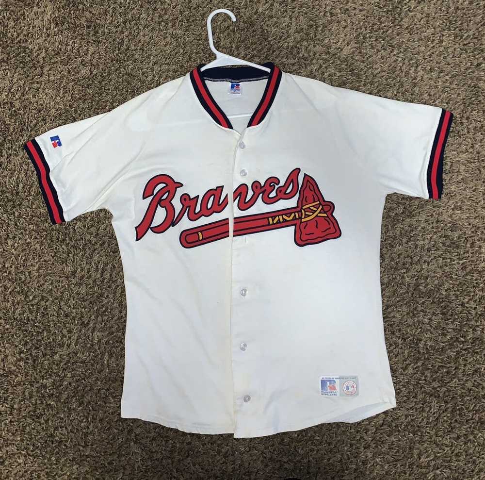 Vintage LEE Sport 90s Atlanta Braves Shirt - MLB Baseball (XXL)