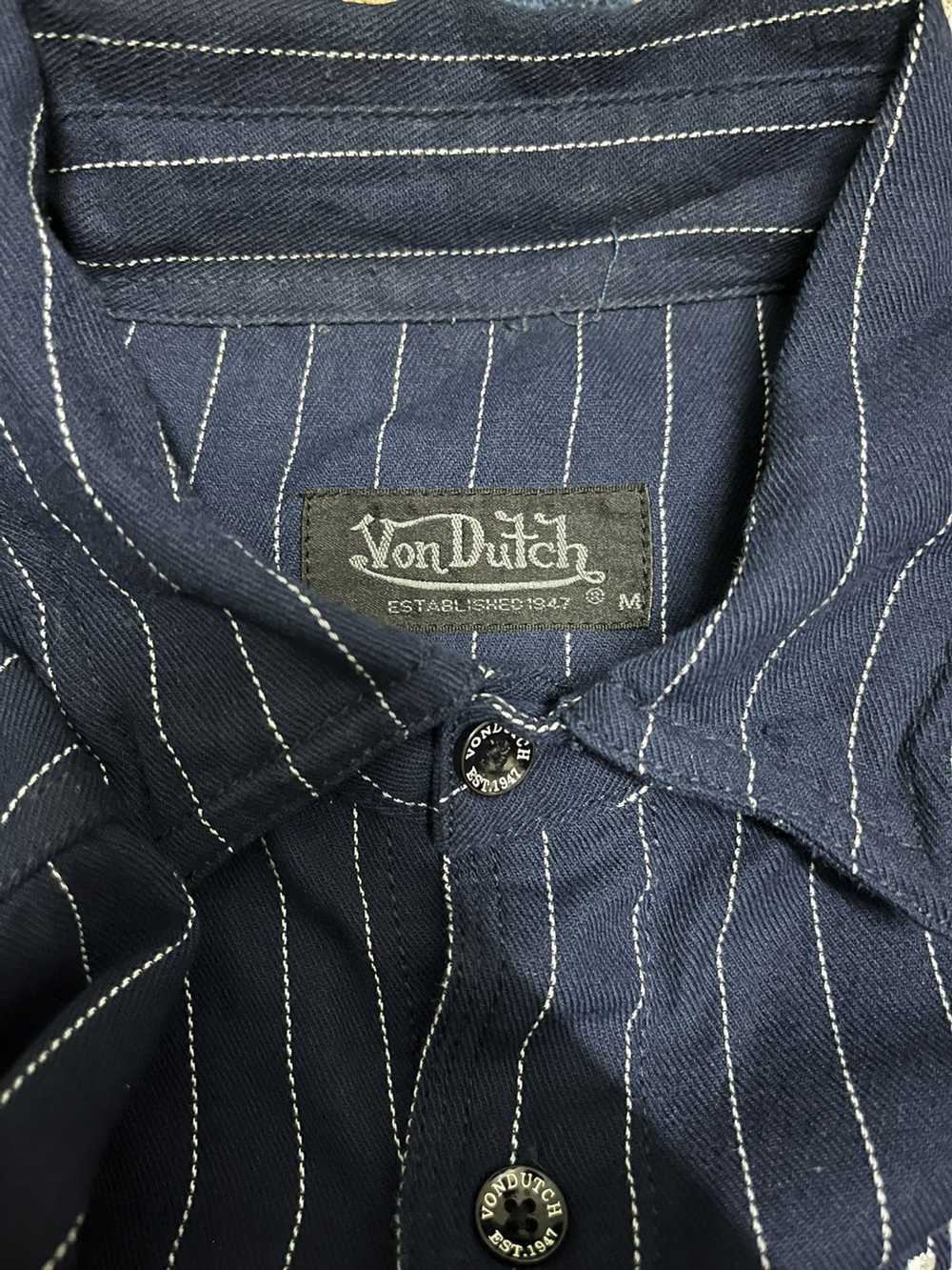 Von Dutch Vintage Von Dutch Embroidered Button Up… - image 4