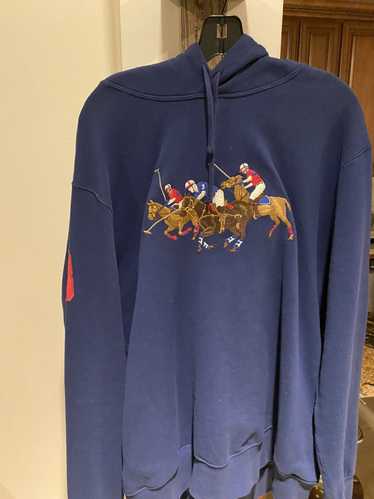 Polo Ralph Lauren Polo Ralph Lauren Blue Horse an… - image 1