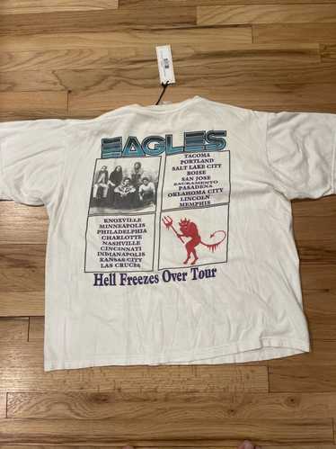 VINTAGE EAGLES THE Long Run Tour Concert Band Shirt 1980 Oakland California  $200.00 - PicClick