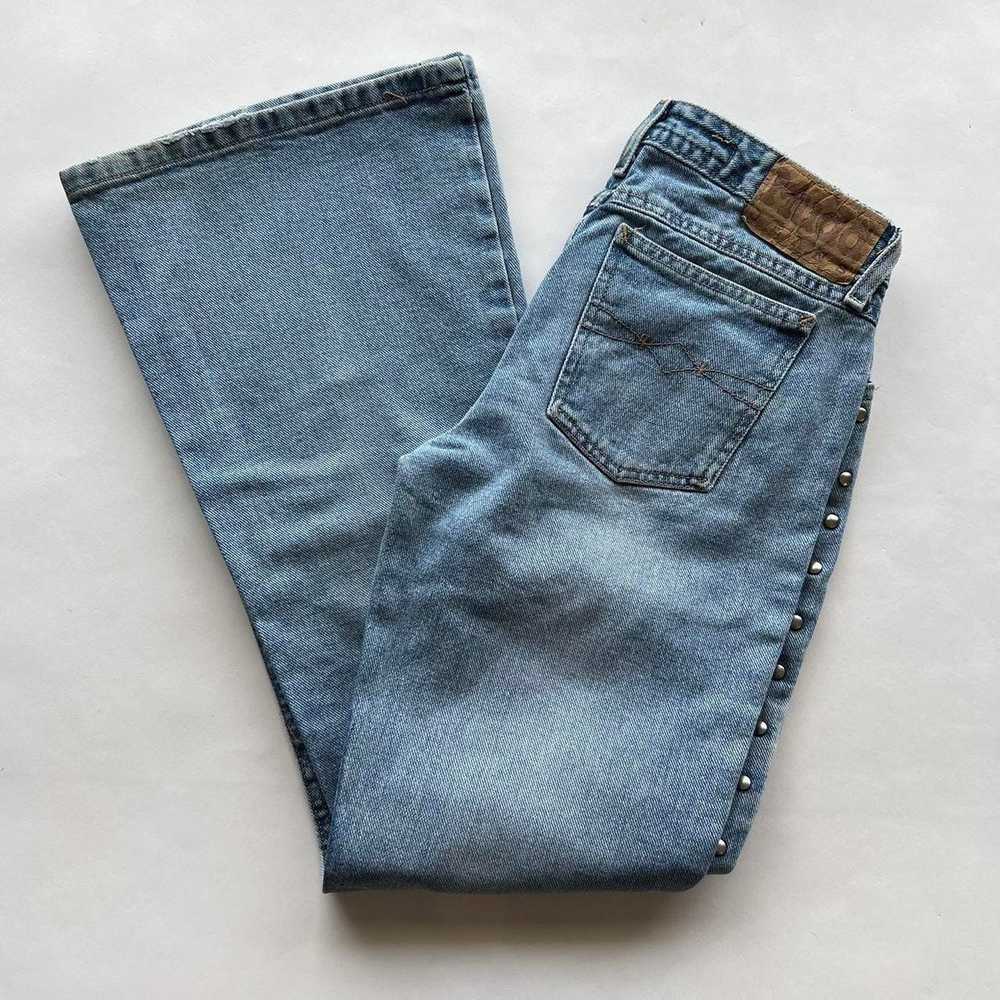 Vintage Vintage Mudd Studded Flared Jeans - image 4