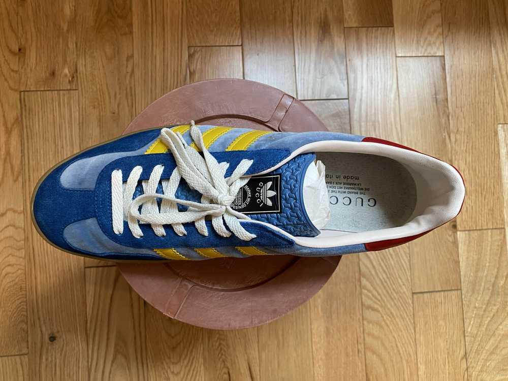 Adidas × Gucci Gucci x Adidas Gazelle Sneakers - image 4