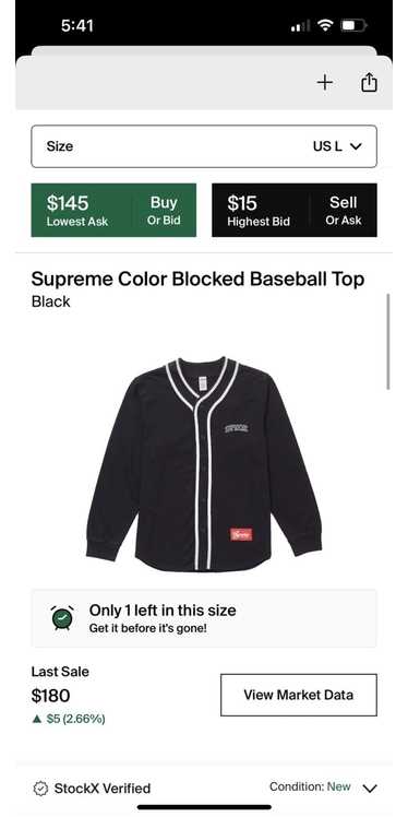WTB] Supreme Mitchell and Ness Hennessy Baseball wool jersey sz M BLACK  ONLY : r/supremeclothing