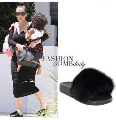 Givenchy GIVENCHY Mink Fur Slides