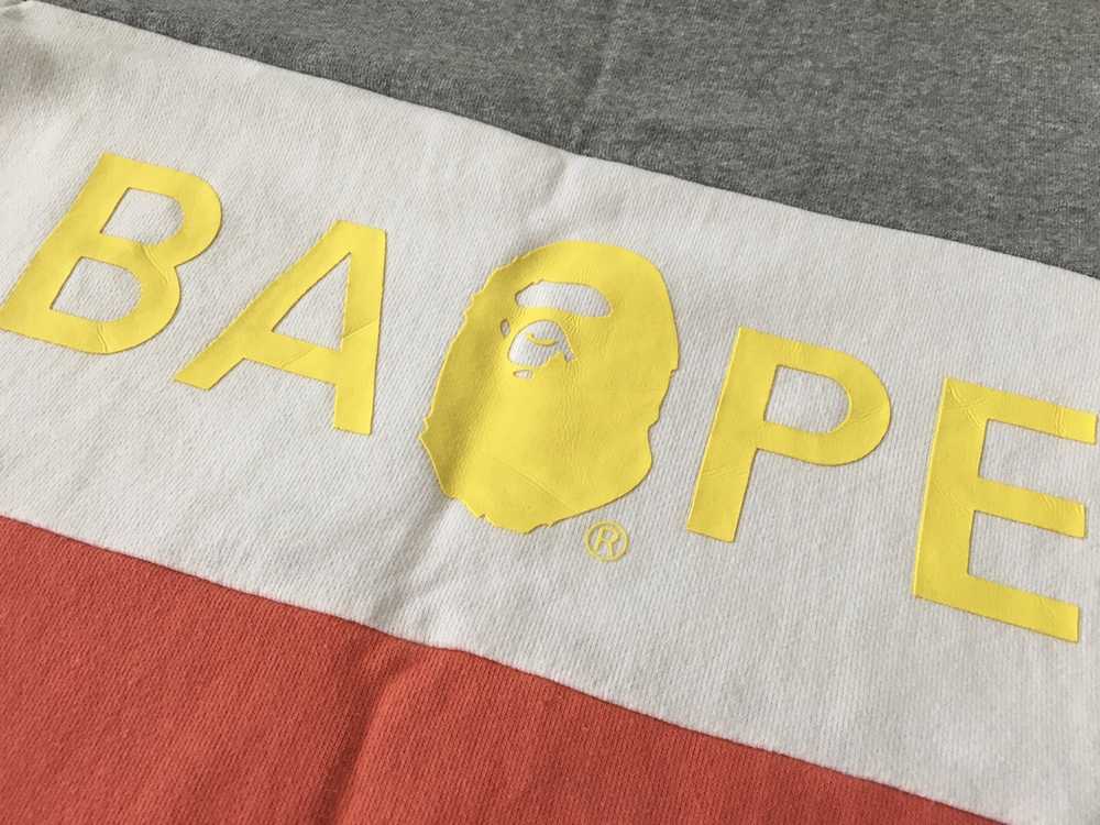 Bape Bape Sweatshirt Front Logo Retro Style Color… - image 5