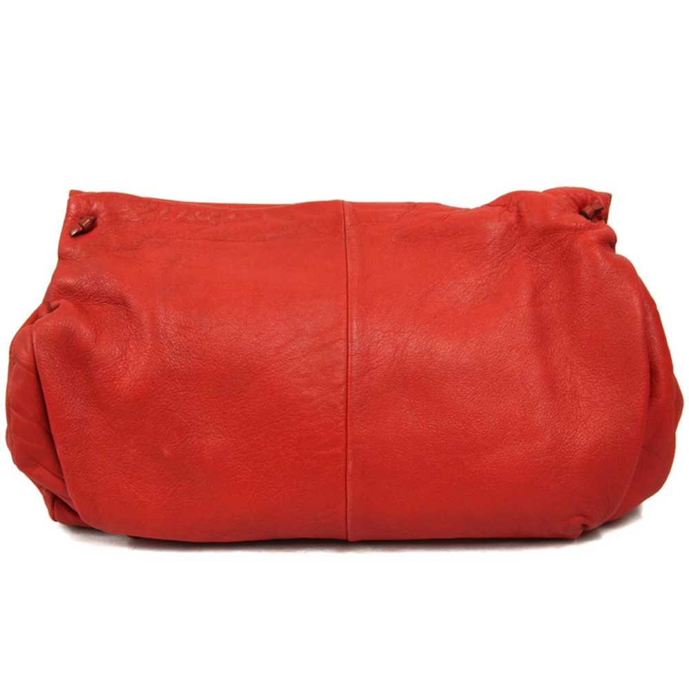 Pollini Clutch Bag Leather in Red - image 2