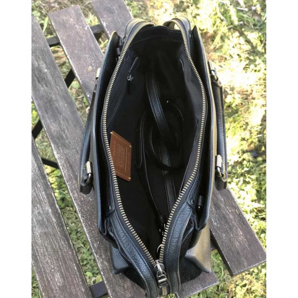 Coach Crossgrain Kitt Carry All leather handbag - image 4