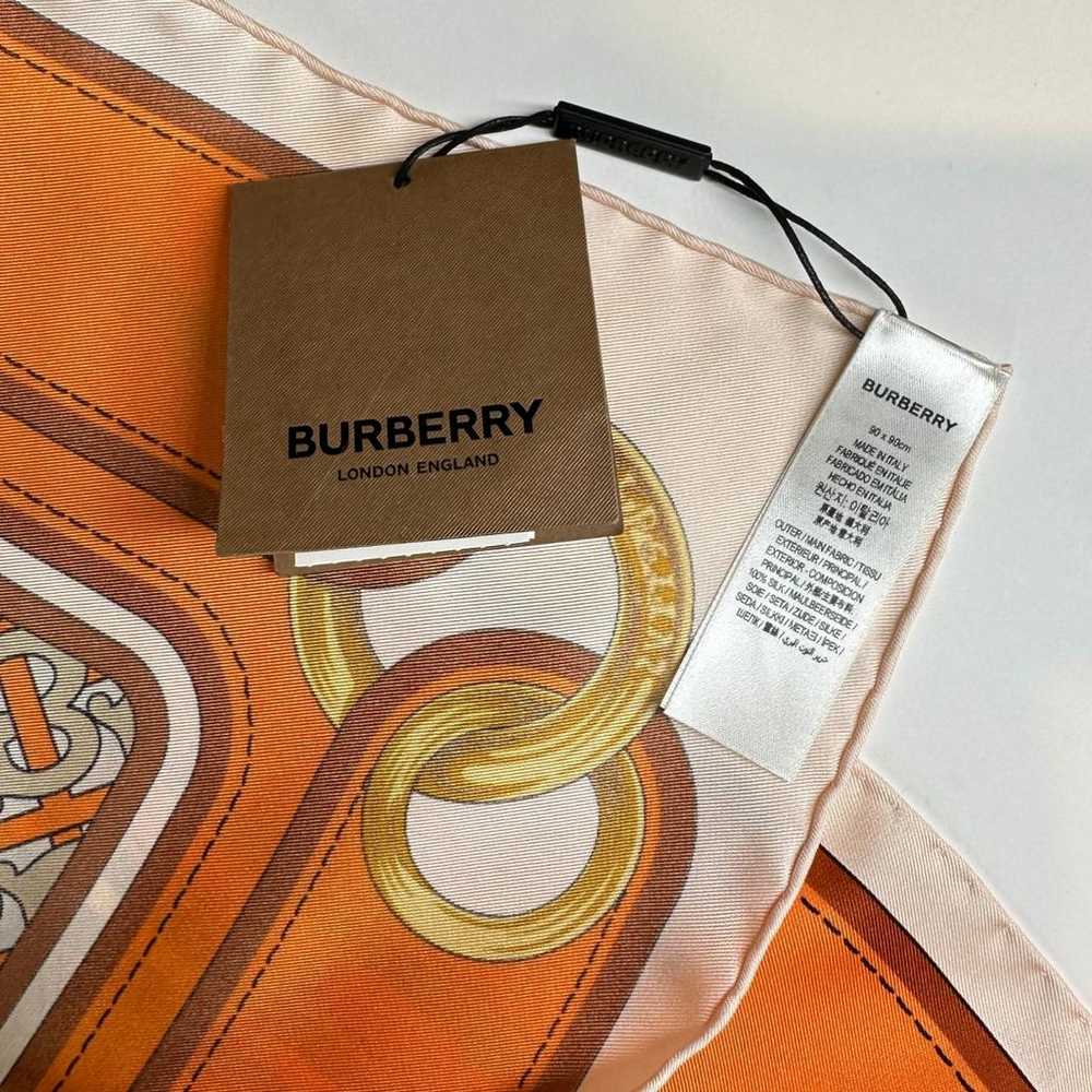 Burberry Silk scarf - image 6