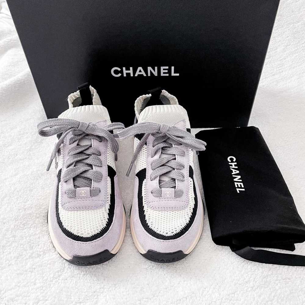 Chanel Leather trainers - image 3