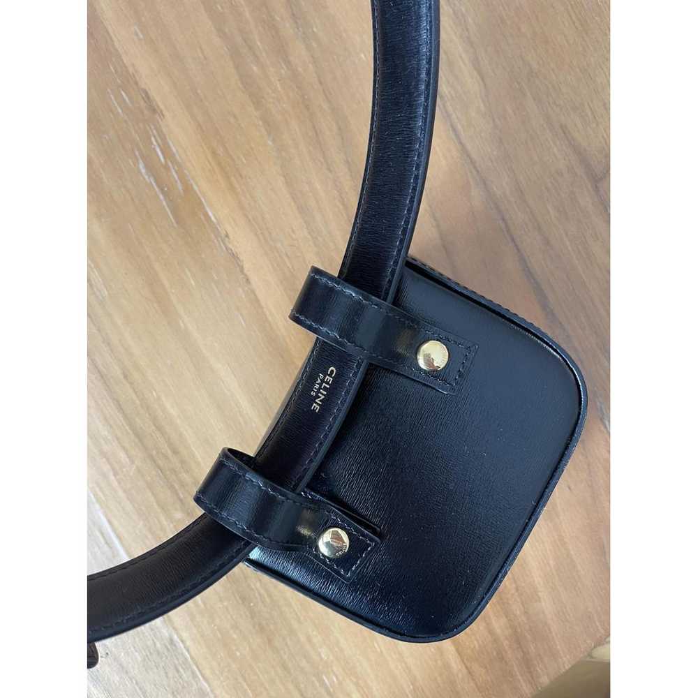 Celine Triomphe patent leather crossbody bag - image 2