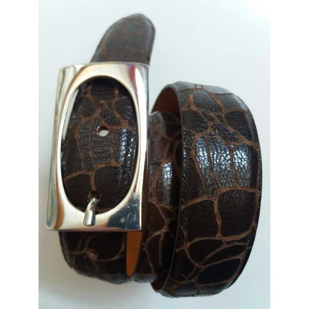 Italia Independent Leather belt - image 5