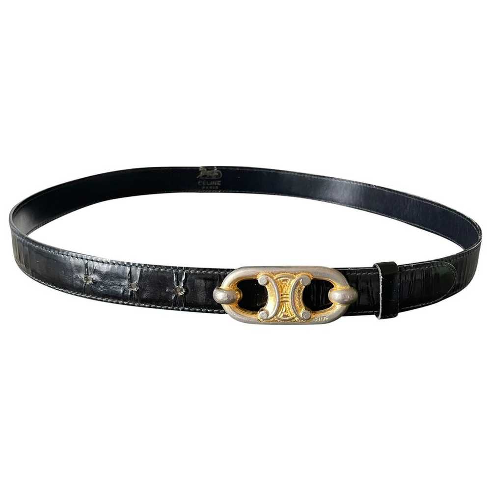 Celine Triomphe patent leather belt - image 1