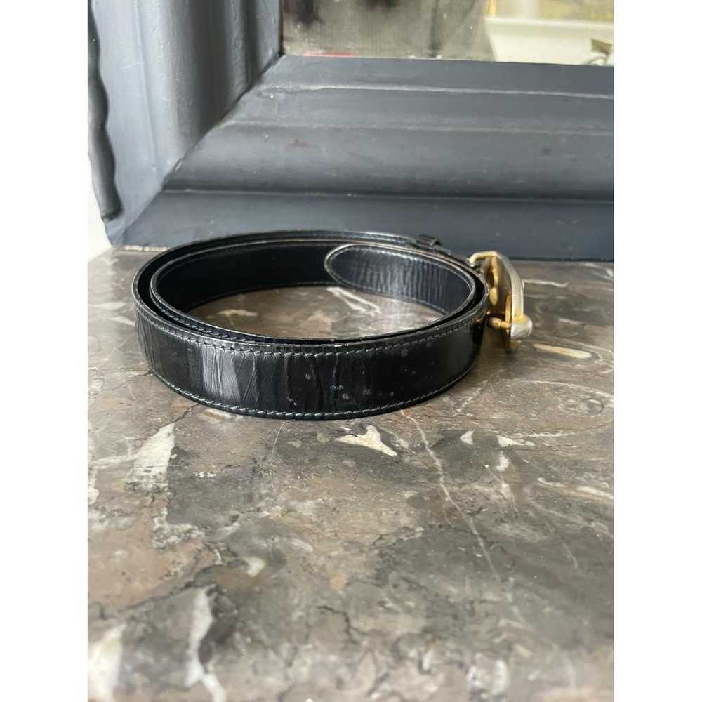 Celine Triomphe patent leather belt - image 7