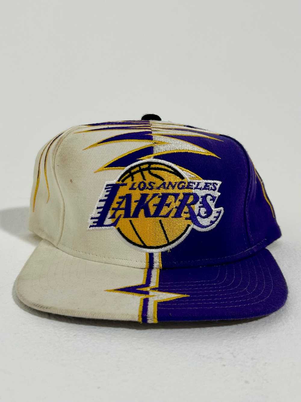 Vintage Los Angeles Lakers Starter Shockwave Hat - image 1