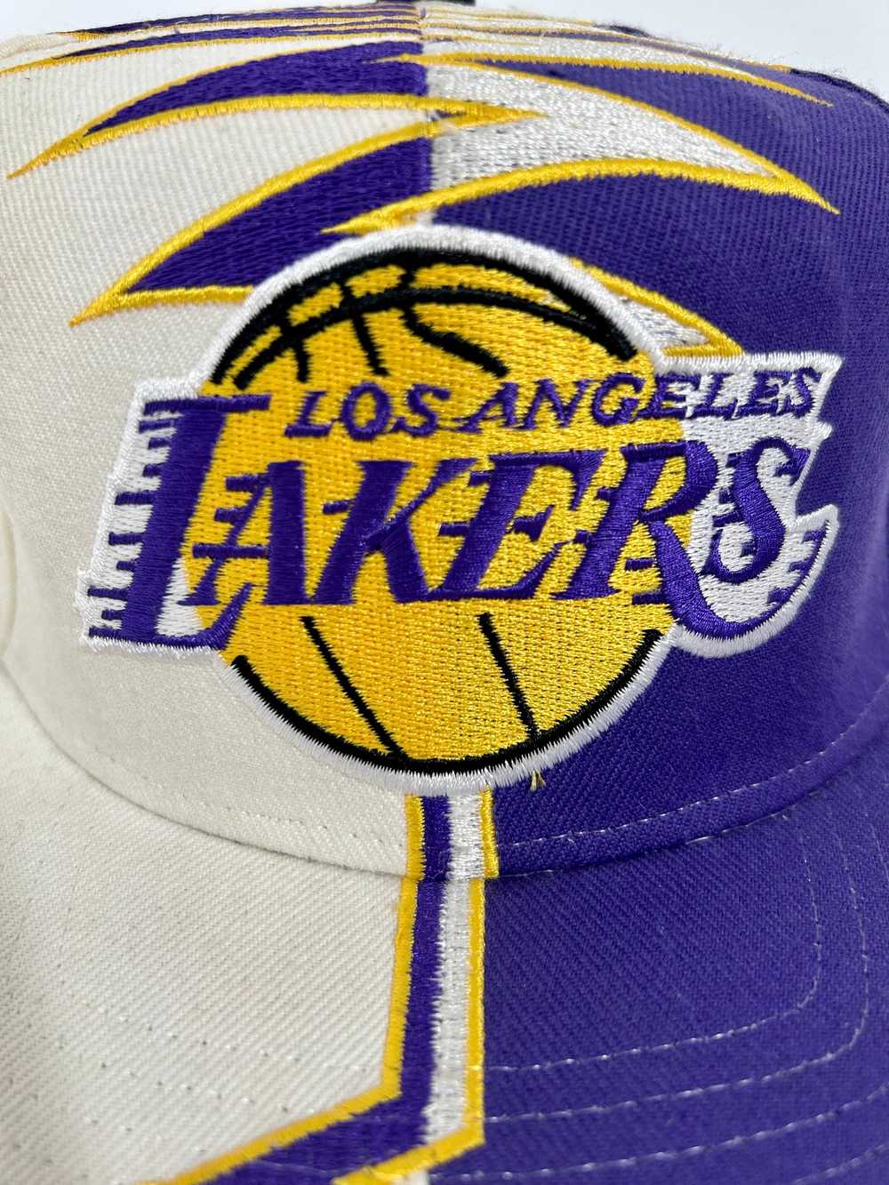 Vintage Los Angeles Lakers Starter Shockwave Hat - image 2