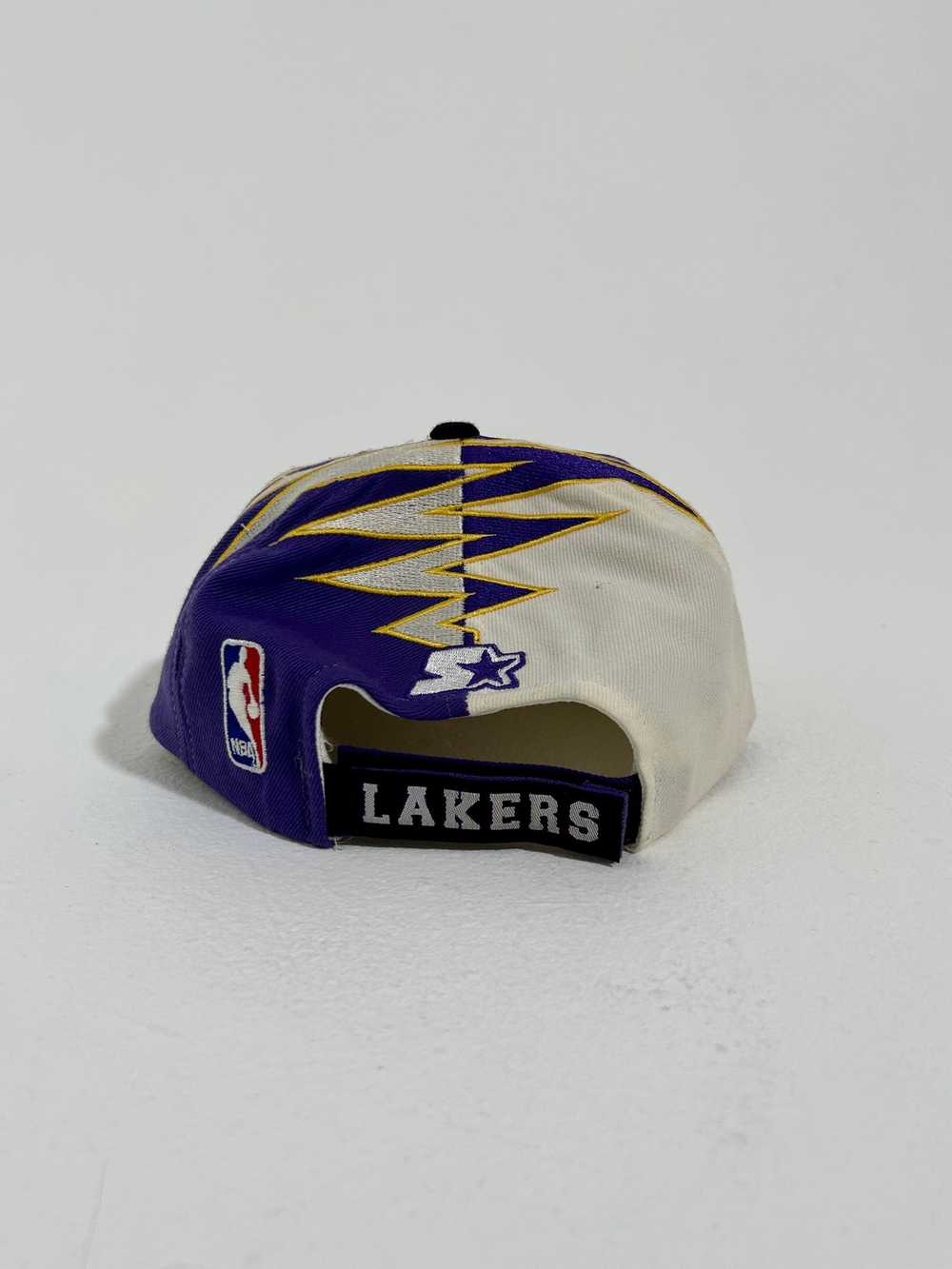 Vintage Los Angeles Lakers Starter Shockwave Hat - image 3