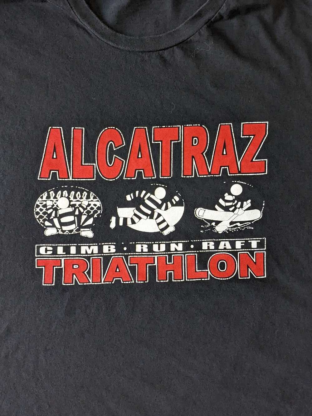 Vintage Vintage Alcatraz triathlon t-shirt - image 2