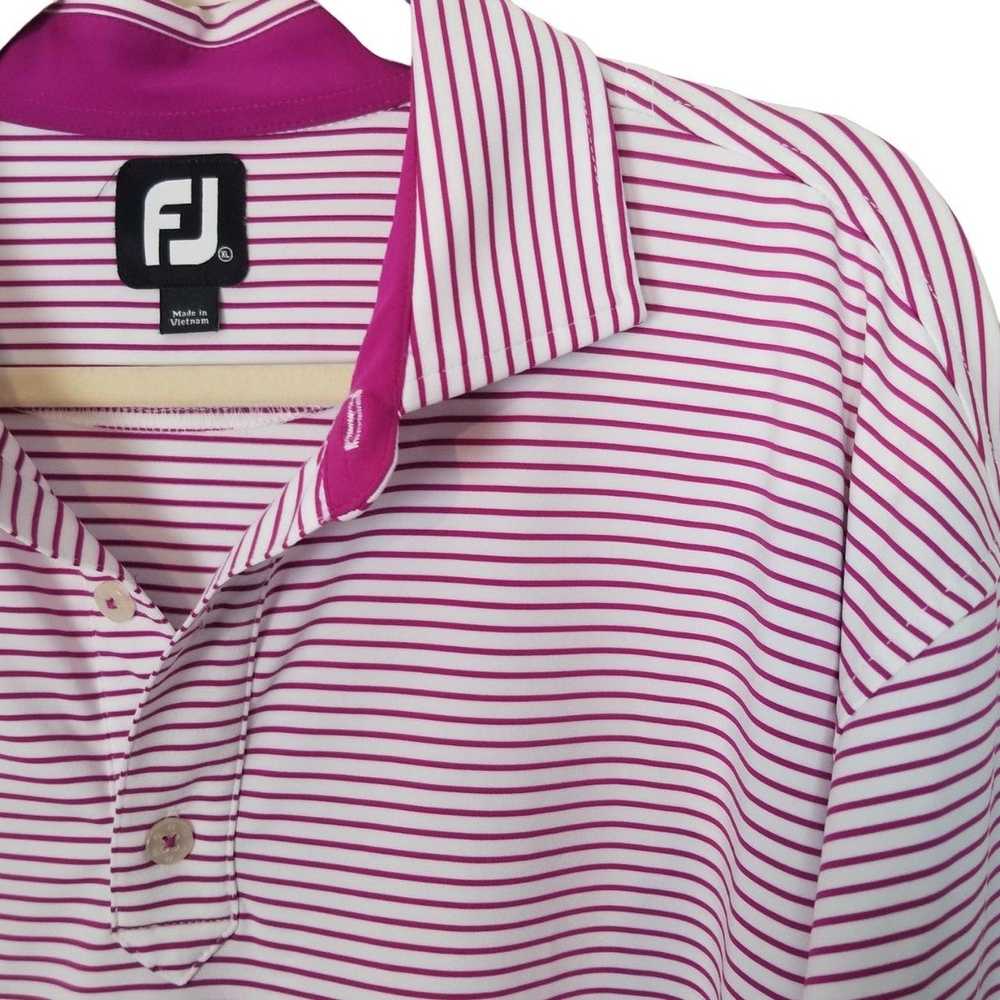 Footjoy FootJoy XL Striped Short Sleeves Golf Pol… - image 5