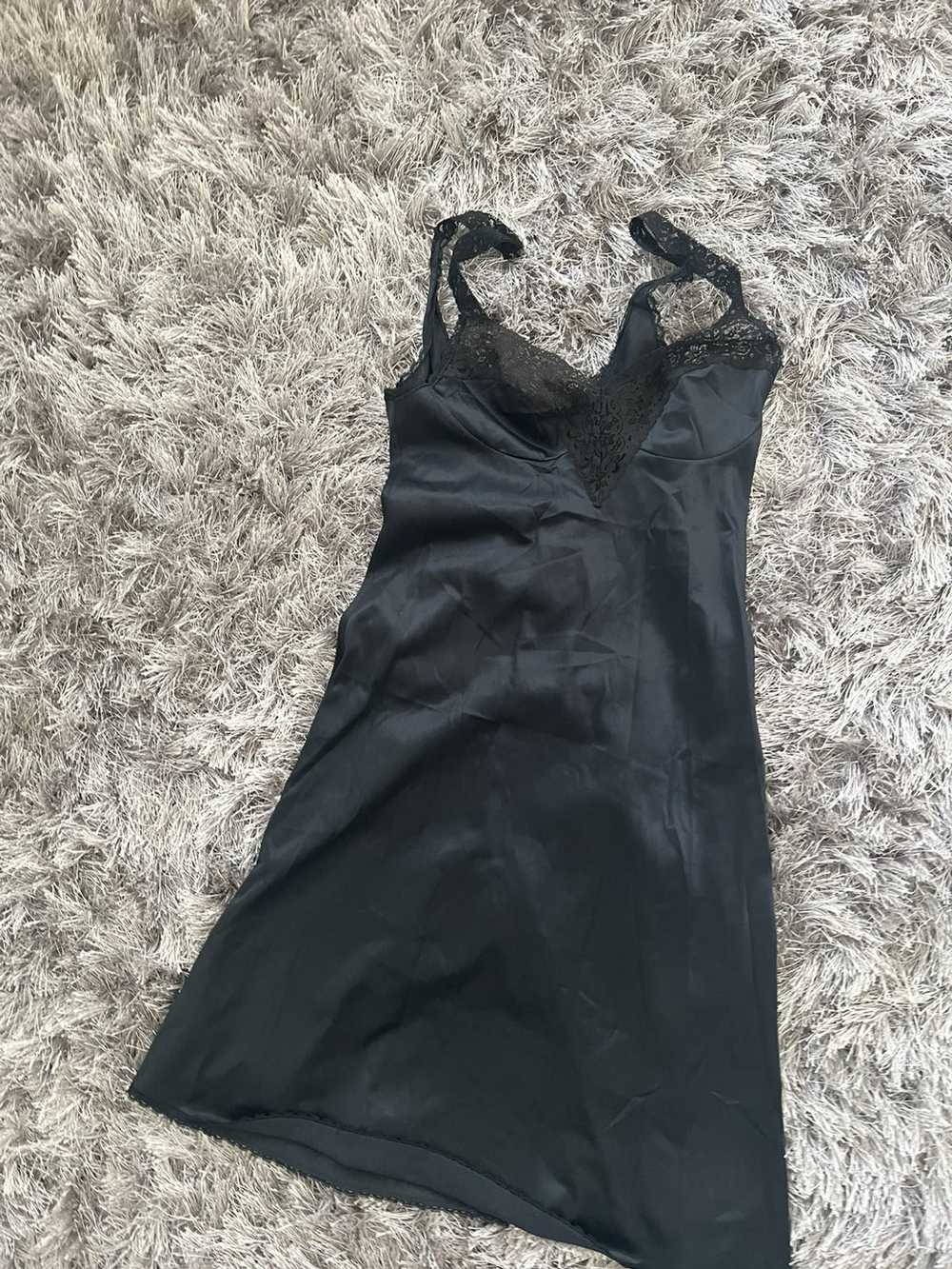 Vintage Lace black gown - image 4