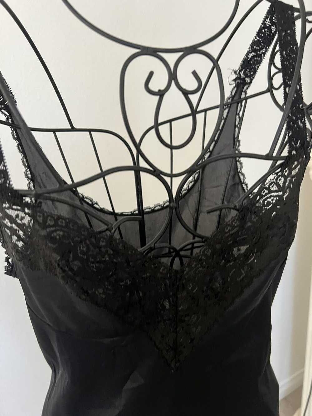Vintage Lace black gown - image 6